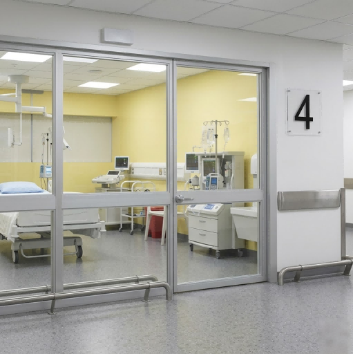 38mm Stainless Steel Floor Mounted Crash Rail